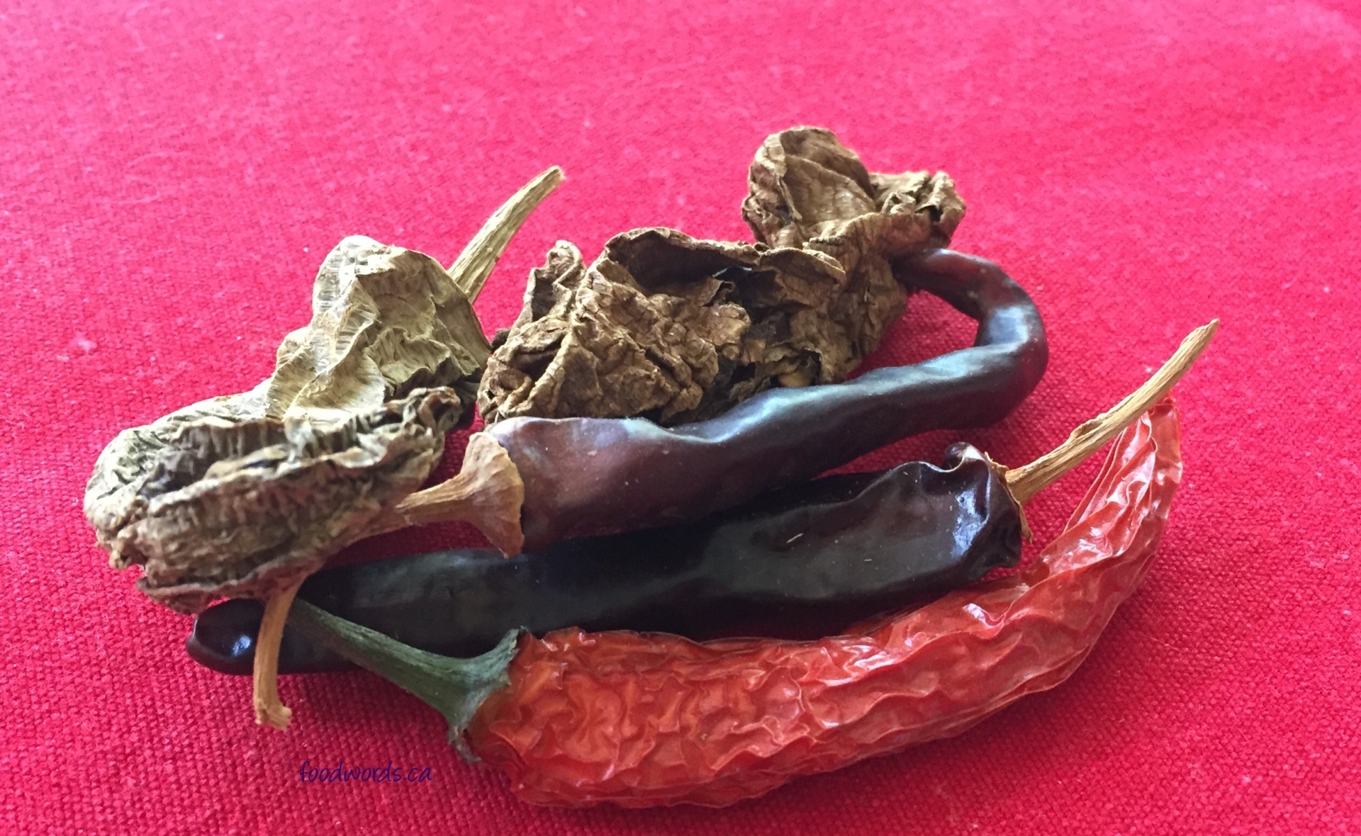 dry chilies for rehydrating