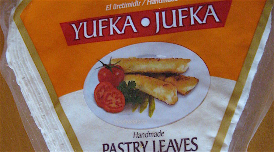 Yufka pastry for börek